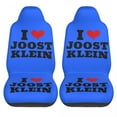 I Love Joost Klein Universal Car Seat Cover Waterproof Travel Europapa