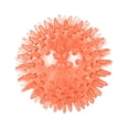 thumbnail image 2 of Interactive Dog Ball Squeaky Spiky Dog Toys, 2.5 Inch Small Rubber Dog Balls for Fetch, Durable Chew Toys for Dog Dental Care, Orange 1 Count, 2 of 3