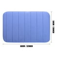 thumbnail image 4 of Memory Foam Bath Mats Soft Absorbent Bathroom Rugs 20" x 32",Machine Washable Easy to Clean, Purple, 4 of 8