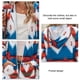 thumbnail image 5 of Women Casual Coat Drawstring Women Casual Jacket Fashionable Hooded Pocket Geometric Patterns Stylish For Office ANGGREK Ropa, 5 of 6
