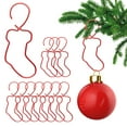 thumbnail image 2 of Cheapark 50-Piece Mini Metal Christmas Ornament Hooks - Small Hangers for Tree Decorations, Essential Supplies for Holiday Setup, 2 of 5