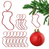 50-Piece Mini Metal Christmas Ornament Hooks - Small Tree Ornament Hangers, Durable Metal Hooks for Christmas Tree Decorations Ornaments, Holiday Craft Hooks