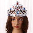 thumbnail image 3 of EeaseMX 4 diademas de corona de simulación, decoración de corona de estilo real, tocado para fiesta, suministros de cosplay para hombres y mujeres., 3 of 7