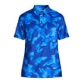 thumbnail image 4 of Birdie Bound Men's & Big Men's Patterned Golf Polo Shirt, Sizes S-3XL, 4 of 5