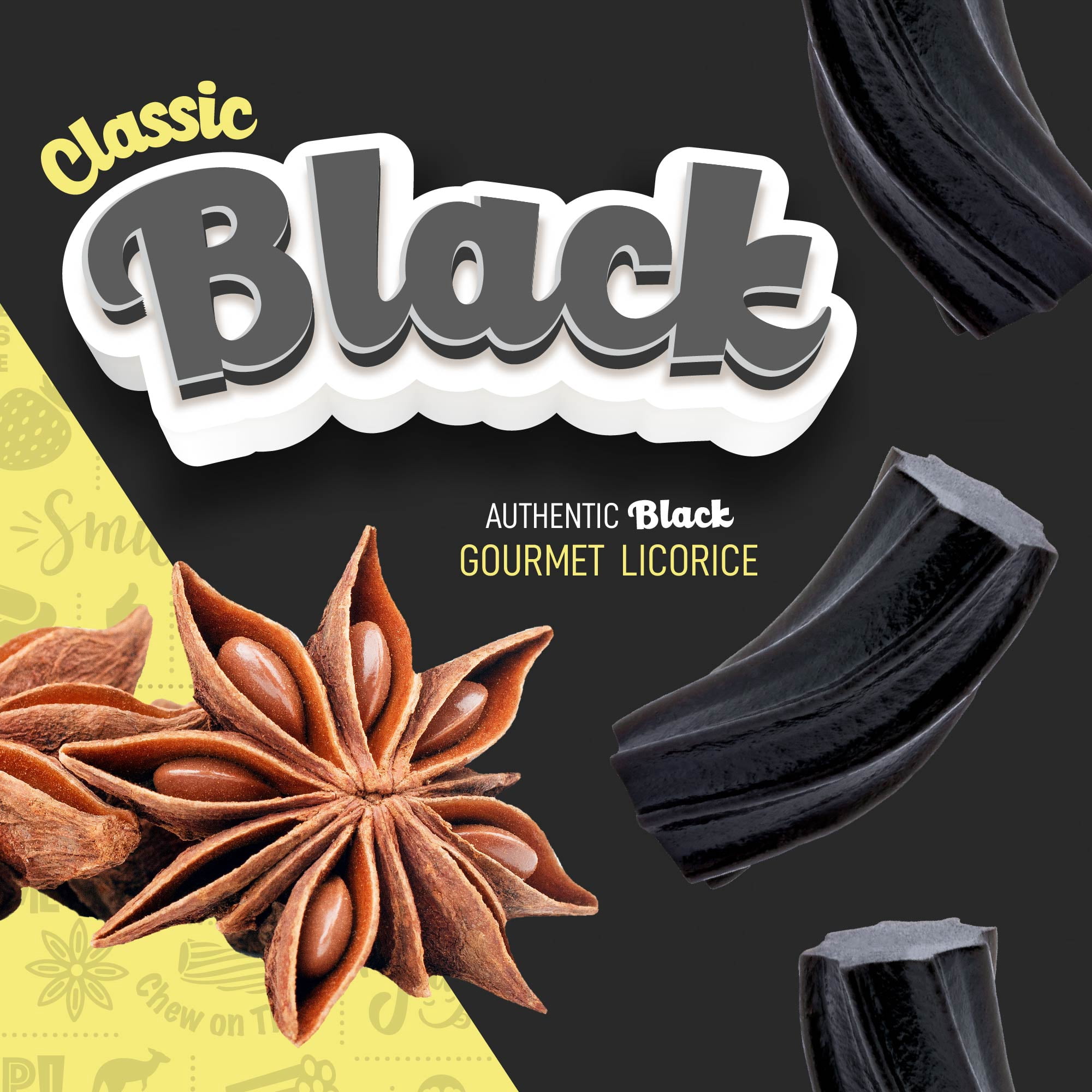 Wiley Wallaby Licorice 24 Ounce Classic Gourmet Soft & Chewy Australian Black Licorice Candy Twists, 2 Pack