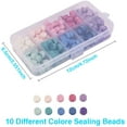 thumbnail image 3 of Fire Lacquer Seal Wax Particles DIY Invitation Envelope Wedding Sealing Wax Particles Craft Making Tools, 3 of 5