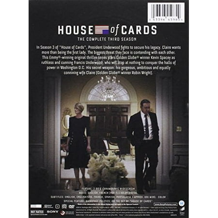 House of Cards: The Complete Third Season [DVD]