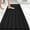 Black, variant on 48"×24" Chenille Bath Mat – Non-Slip with Backing Bath Rug Ultra-Absorbent and Machine Washable Bathroom Mat Quick-Dry Design. Ideal for Bathroom and Tub Areas