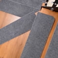 thumbnail image 3 of 2Pcs Non-Slip Adhesive Stair Mats Staircase Step Rug Cover Self-Adhesive, 3 of 8