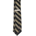 thumbnail image 2 of Perry Ellis - Big Boys Silk Tie 31525-onesize (navy gold stripe), 2 of 3