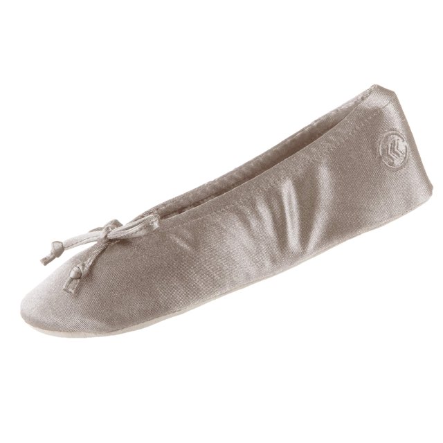 Zapatillas Isotoner Ballerina Sand Trap con lazo suave para mujer