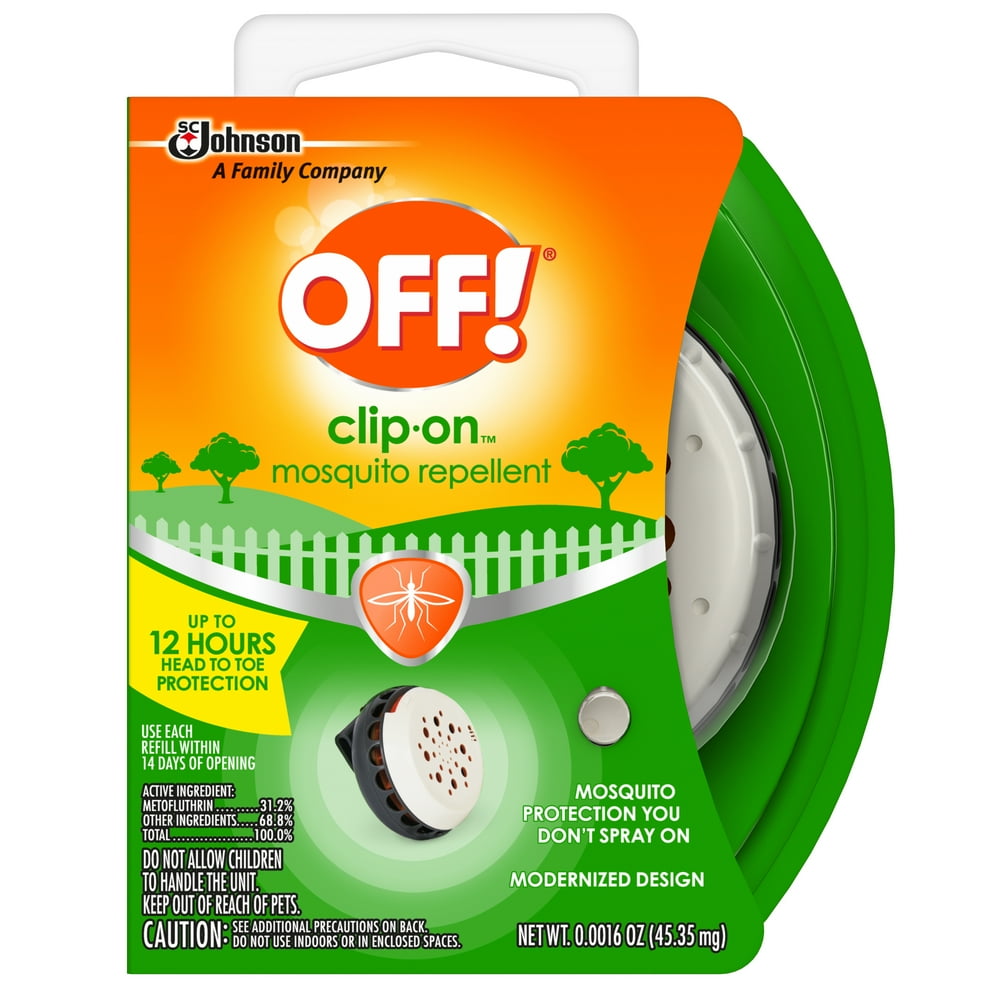 OFF! ClipOn Mosquito Repellent, 0.0016 oz