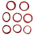 thumbnail image 1 of rollos de alambre de aluminio para manualidades, 0,6 a 3 mm, para manualidades, joyería, color rojo, 1 of 5