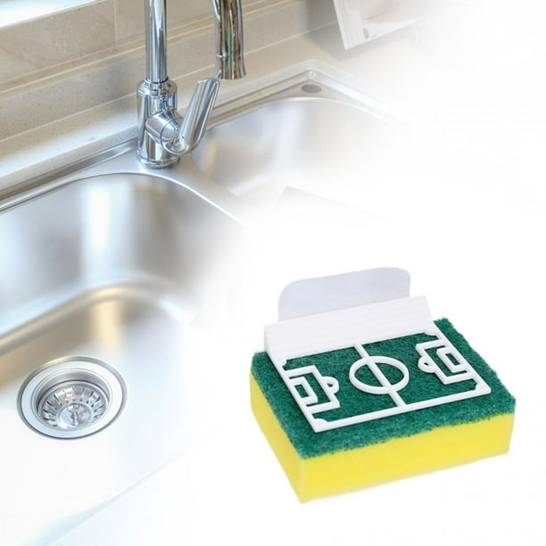 Organizador de fregadero de cocina, estante creativo para esponjas, soporte para esponjas, escurridor de fregadero, organizador de esponjas para el