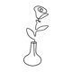 thumbnail image 2 of Adorno colgante de pared para el Día de la Madre, chimenea de metal, decorativo para el Día de la Madre flor de liana, 2 of 9
