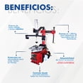 thumbnail image 4 of Desmontadora de Llantas 13 a 28 HANTEC con Turboinflado Máquina Cambiadora de Llantas Profesional para Taller Mecánico Uso Rudo, 4 of 9