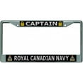 thumbnail image 1 of Cadre de Plaque d'Immatriculation Royal Canadian Navy Captain Chrome, 1 of 1