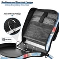 thumbnail image 4 of FORMRS Zipper Binder with Shoulder Strap 2-inch Ring 500 Sheet Capacity File Bag, Red Sailboats, 4 of 5