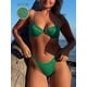 thumbnail image 1 of Bikinis Rinabe Push Up 2023, traje de baño Halter para mujer, traje de baño con estampado degradado, traje de baño Sexy con Tanga, conjunto de Bikini triangular con cordones Tan Jianjun unisex, 1 of 2