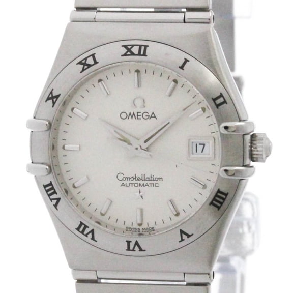 Pre-Owned OMEGA Constellation Steel Automatic Ladies Watch 1592.30 Polished