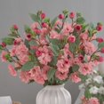 thumbnail image 1 of Precios Imbatibles, Ramo grande de rosas con 5 tenedores de imitación de flores, decoración de sala de estar, arreglo floral, arte de flores falsas, fotografía, fondo, decoración de pared Akmoler, 1 of 7