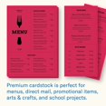 thumbnail image 3 of Hammermill Premium 110 lb. Cardstock Paper 8.5" x 11" Red 600 Sheets/Carton (168300), 3 of 7