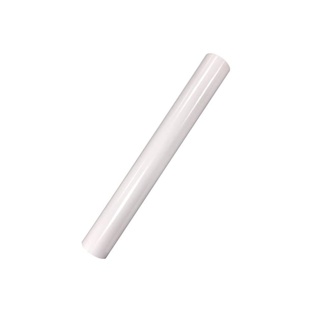 Wosthever Vinilo de transferencia de calor de PVC, Color sólido, bricolaje, camisa autoadhesiva, bolso, ropa deportiva, sombrero, almohada, gorro, ropa, De coser Blanco