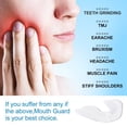 thumbnail image 6 of Mouth Guard for Grinding Teeth at Night, Professional Dental Night Guard for Teeth Grinding Stops Bruxism & Eliminates Teeth Clenching Teeth 2 Sizes Pack of 4 with high Quality Hygiene Case, 6 of 8