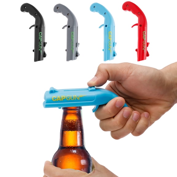 4Pcs Creative Bottle Opener Portable Novelty Beer Bottle Cap Opener for Outdoor BBQ Party Restaurant Family Gatherings