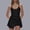 Black, variant on FRSASU Tennis Dress for Women, U Neck Workout Built in Shorts and Bra fSleeveless Golf Dresses for Women Pink