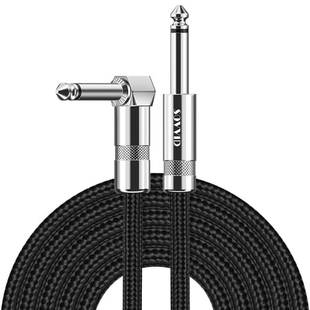 Guitar Cable Cord Professional Instrument Cable Electric Guitar AMP Cord Updated Version 1/4 TS Cable for Guitar