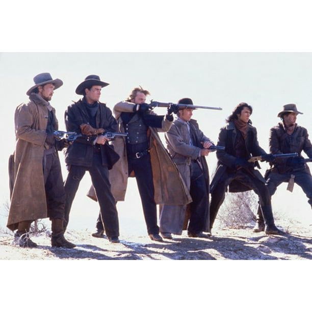 Dermot Mulroney Lou Diamond Phillips Charlie Sheen And Kiefer Sutherland In Young Guns 24x36 Poster Walmart Com Walmart Com Dermot Mulroney Lou Diamond Phillips Charlie Sheen And Kiefer Sutherland In Young Guns 24x36 Poster Walmart Com Walmart Com