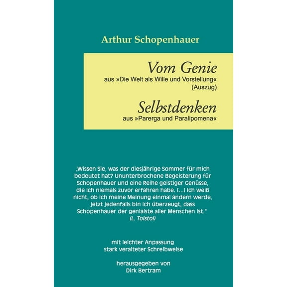 Vom Genie Selbstdenken