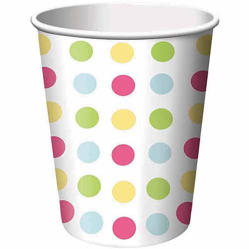 Creative Converting Sweet Treats 9-Ounce Cups, 8-Pack
