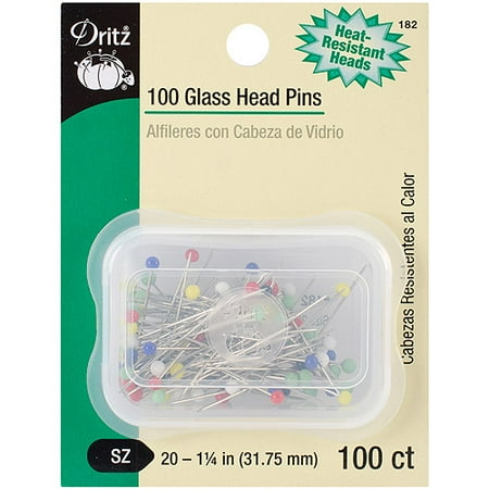 Dritz Glass Head Pins Size Dritz Glass Head Pins Size
