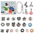 thumbnail image 2 of 24 Calendar Countdown Gift Box Bracelet Diy Hand Beads New Christmas Surprise Blind Box Bracelet Christmas Advent, 2 of 5