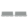 thumbnail image 4 of kurtrusly Made With Polyester Outdoor Swing Cushion Multifunctional Easy To Breathable And Comfortable gray 2Set, 4 of 6