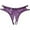 266-Purple, variant on ZSQDM Womens Underwear Women's Lace Underpants Open Crotch Panties Low Waist Briefs Underwear Hot Pink One Size