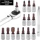 thumbnail image 5 of 1/4 Inch Drive 15-Piece Torque Wrench Set with Quick Release, 2-24N.m Adjustable, Compatible with Cars, Bikes, and Home Repair, 5 of 5
