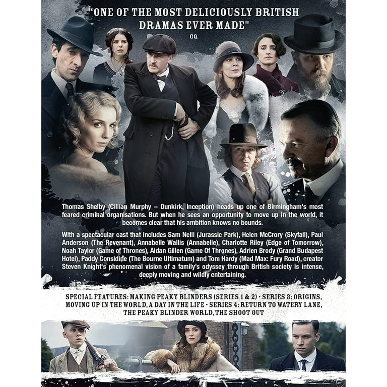 Peaky Blinders: The Complete Series 1-4 [Blu-Ray Box Set]