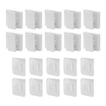 10 Pcs Large Self Adhesive Clips, No Drilling Wall Hanging Clips for Tapestry, Towel, Quilt & Flag, Removable Sticky Hooks for Bathroom, Kitchen, Home & Office Decor