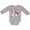 AC-Heather Grey, variant on Inktastic Farmer Tractor EIEIO Little Bro Boys Long Sleeve Baby Bodysuit