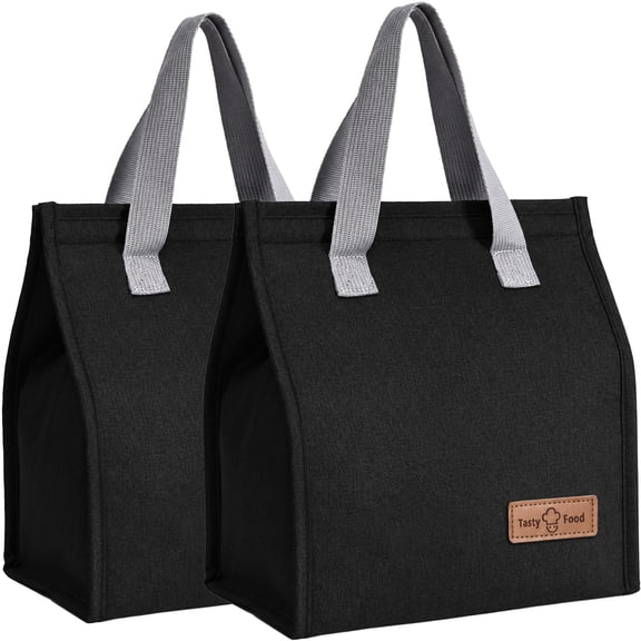 Lunch Bags for Women Men, Reusable Insulated Leakproof Lunch Box Bag for Adult, Small Cooler Bag for Work Picnic Travel