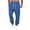 Blue, variant on Cargo Sweatpants for Men,Elastic Drawstring Waist Casual Loose Jogger Pants with Side Pockets for Sports Daily Wear