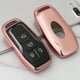 thumbnail image 1 of Estuche de control remoto de TPU suave para Ford F-150 Explorer Lincoln MKX MKC (rosa), 1 of 4