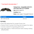 thumbnail image 2 of Timing Cover - Compatible with 2012 - 2016 Volvo S60 2.5L 5-Cylinder 2013 2014 2015, 2 of 2