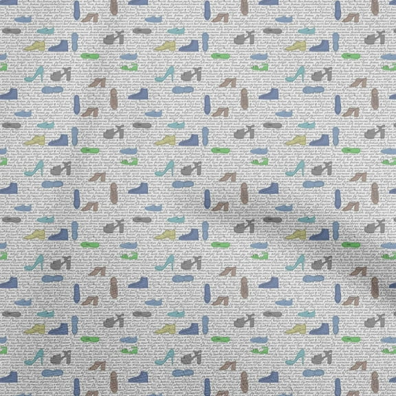 oneOone Cotton Poplin Green Fabric Travel Fabric For Sewing Printed Craft Fabric By The Yard 42 Inch Wide