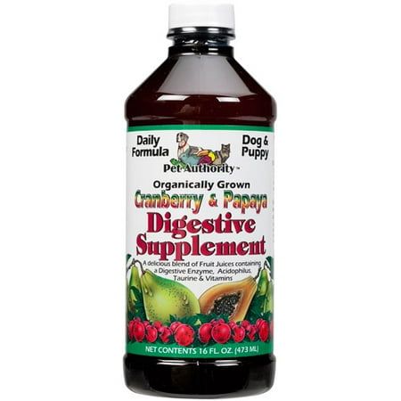 Pet Authority Dog & Puppy Digestive Supplement, 16 oz