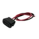 thumbnail image 4 of Conector USB tipo C, puerto de carga rápida tipo C con hebilla para tarjeta USB hembra Negro, 4 of 9