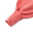thumbnail image 3 of Sudadera con capucha para niña con pompón y manga abullonada con lazo de seda, 3 of 8